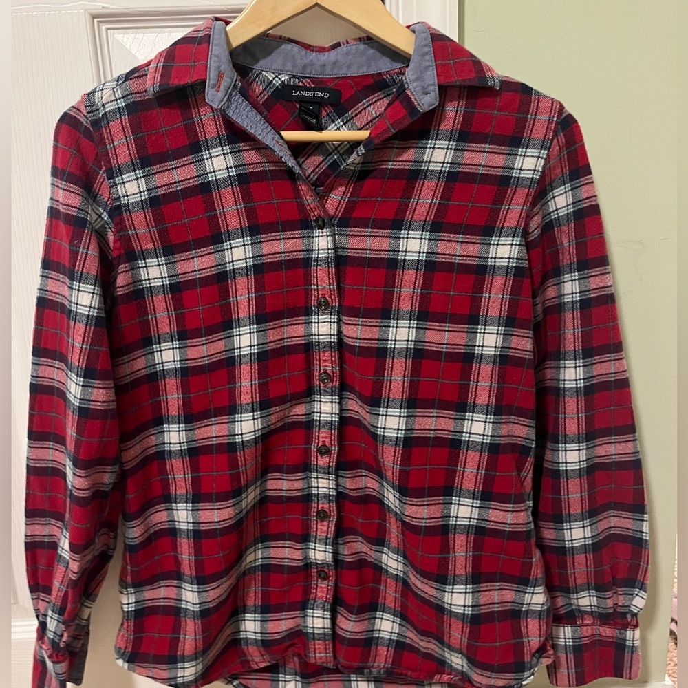 Women’s Lands End Flannel